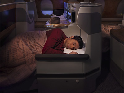 emirates business class