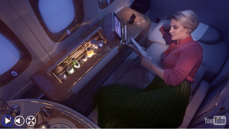 first class emirates seat