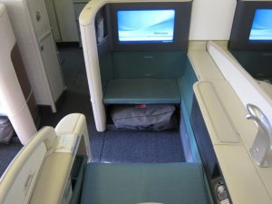 korean air business class seat