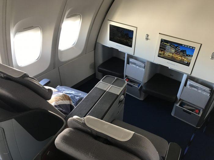 Lufthansa Business Class to Frankfurt